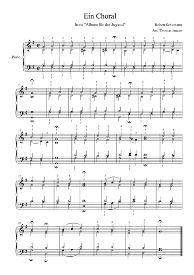 Ein Choral (arr. Thomas Jancso)