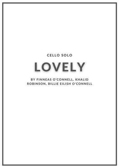 Lovely (arr. Douglas Wattson)