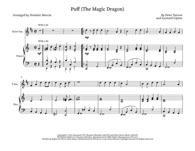 Puff The Magic Dragon (arr. Dominic Meccia)