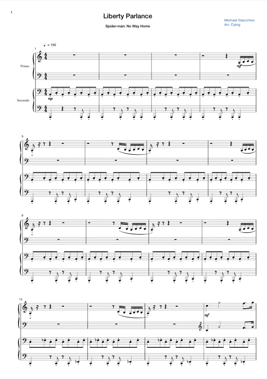 Liberty Parlance (arr. Cying)