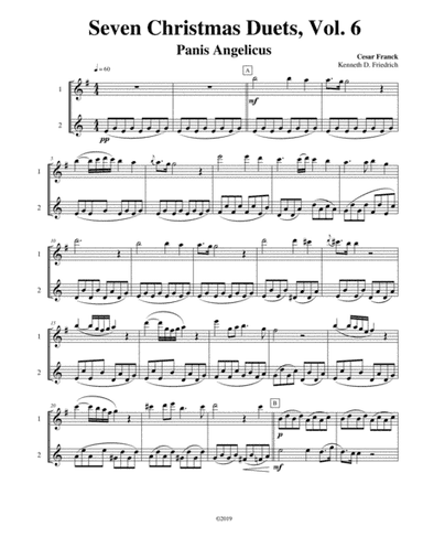 Seven Christmas Duets, Vol. 6 (arr. Kenneth D. Friedrich)