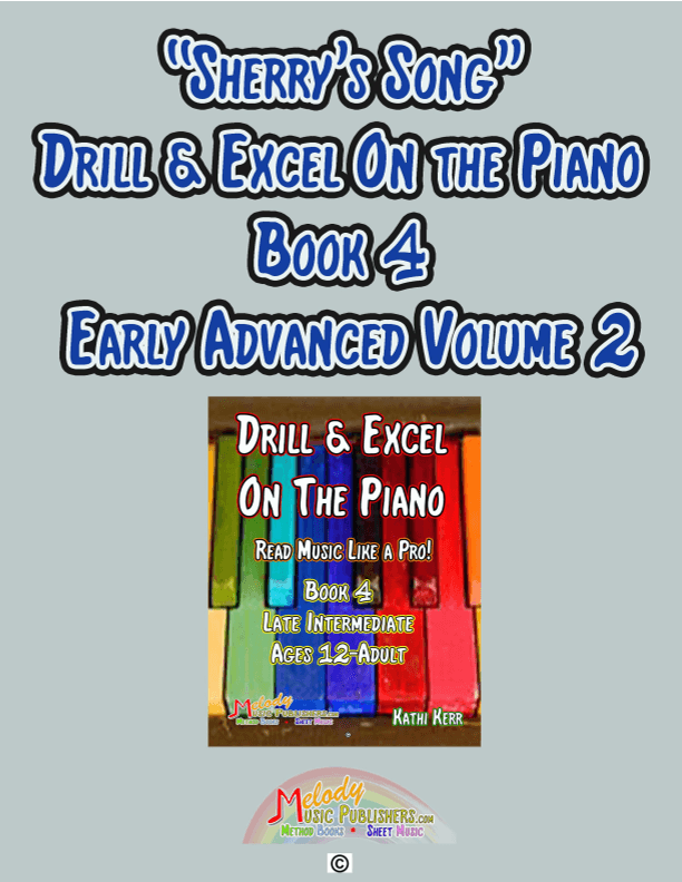 Piano song early advanced - "Sherry's Song"