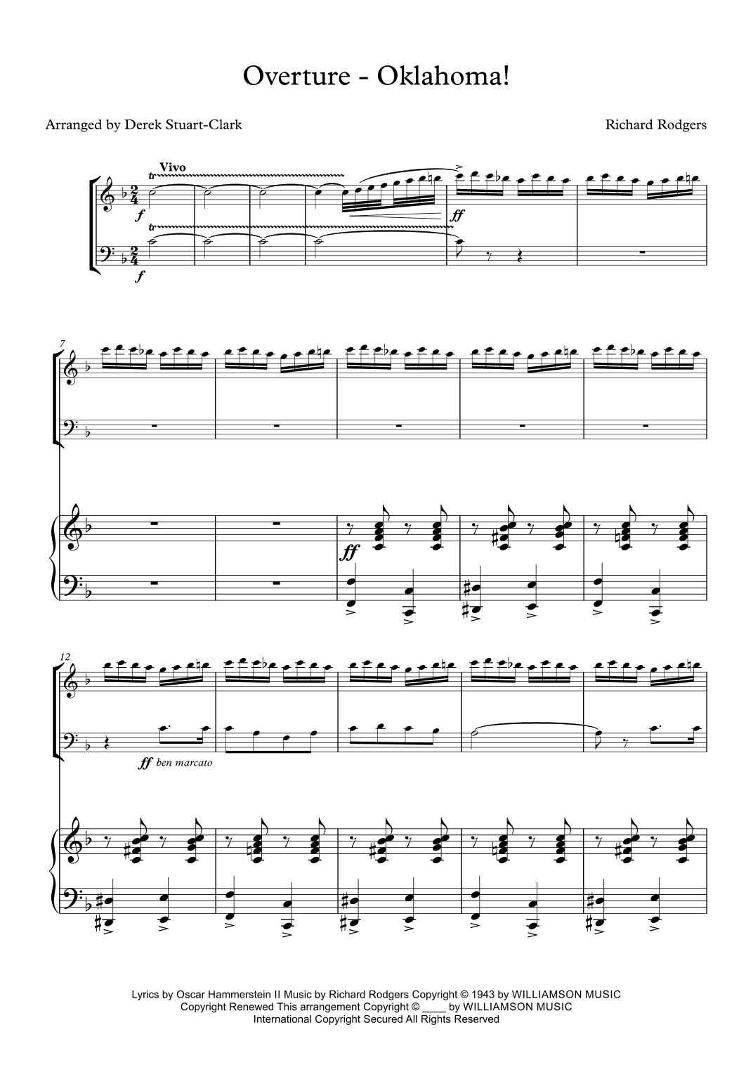 Overture - Oklahoma! (arr. Derek STUART-CLARK)