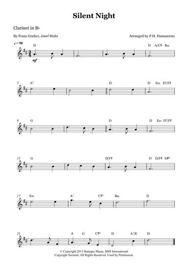 Silent Night (arr. P.H. Damasceno)