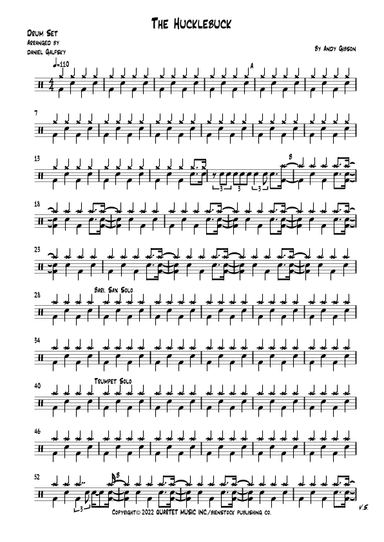 The Hucklebuck      -  Instrumental Version (arr. Daniel Galfsky)