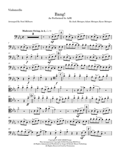 Bang! (arr. Noel Milburn)