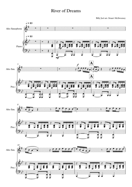 The River Of Dreams (arr. Stuart McSweeney)