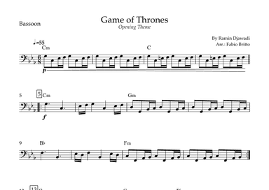Game Of Thrones (arr. Fabio Britto)