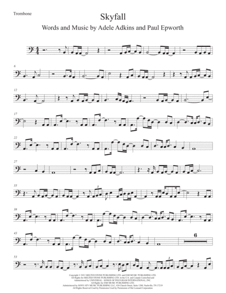 Skyfall (arr. Kevin Busse)