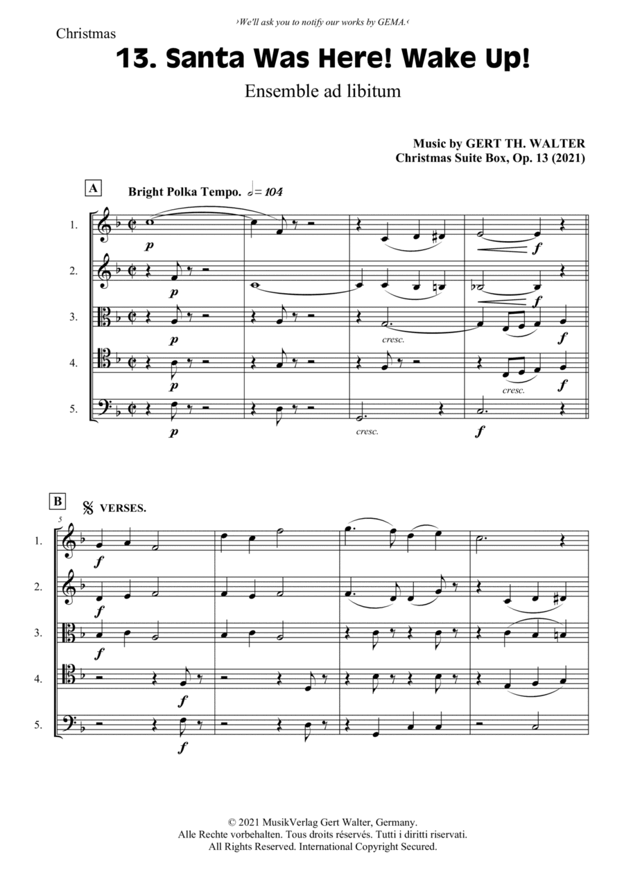 Santa Was Here! Wake Up!