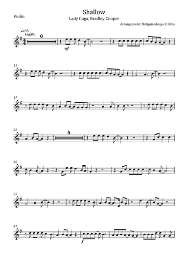 Shallow (arr. Melquisedeque C.Silva)