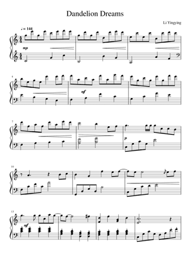 Dandelion Dreams