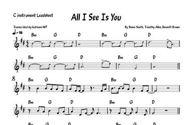 All I See Is You (arr. Katsumi WF)