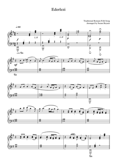 Ederlezi (Easier version) (arr. Suzan Beyazit)