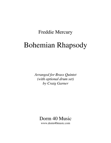 Bohemian Rhapsody (arr. Craig Garner)