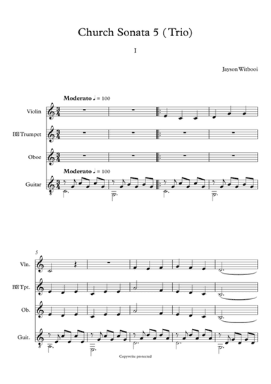 Guitar Trio I mov Moderato