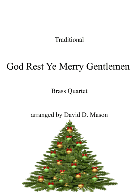 God Rest Ye Merry Gentlemen (arr. David D. Mason)