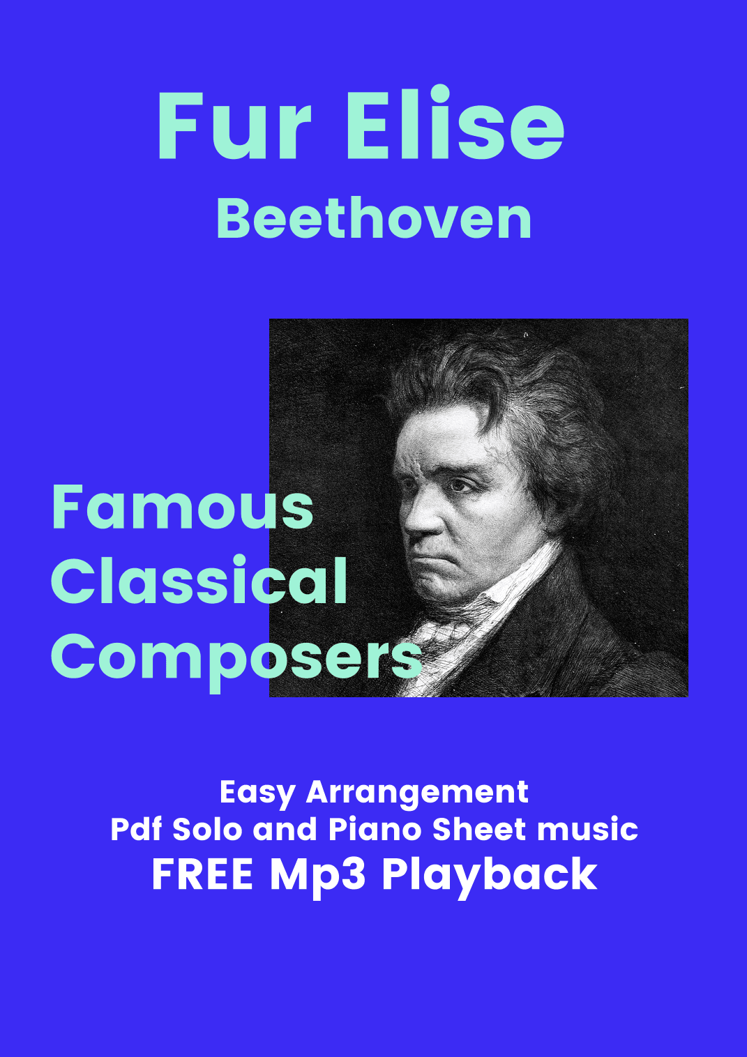 For Elise (Beethoven) + FREE Mp3 Playback + PDF Solo and Piano Parts (arr. Fabio Eduardo de Oliveira)