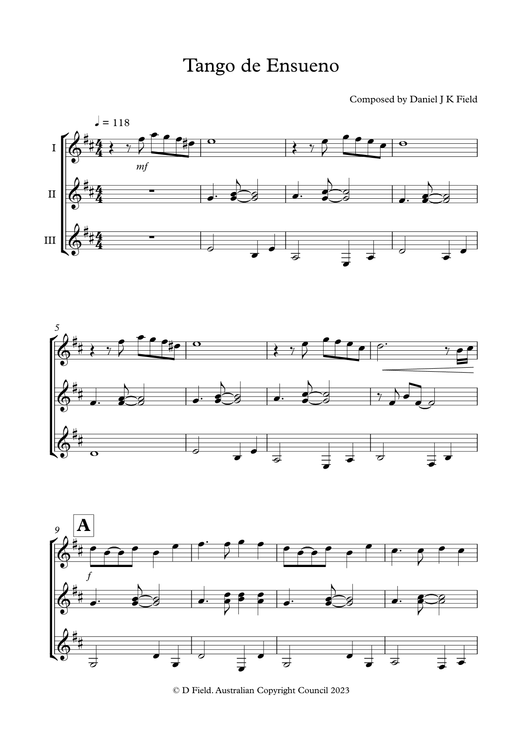 Tango de Ensueno