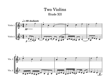 Two Violins
