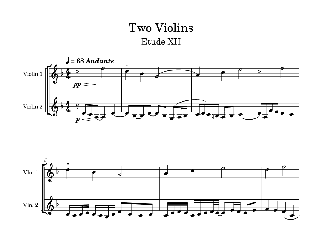 Two Violins