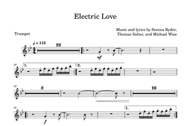 Electric Love (arr. David Lartey)