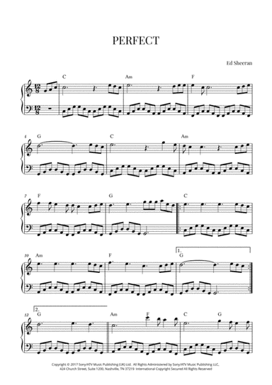 Perfect (arr. Cadenza Editions)