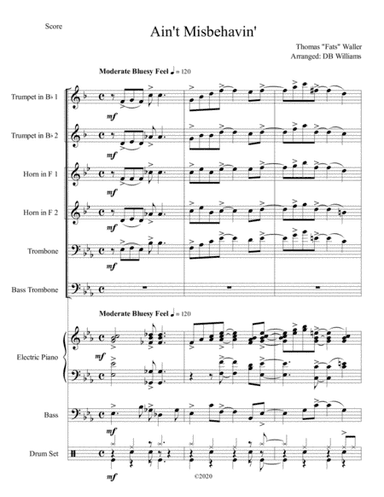 Ain't Misbehavin' (arr. DB Williams)