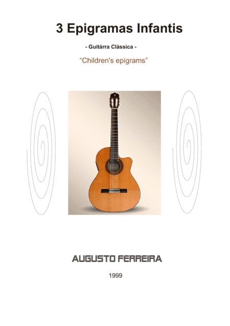 Epigramas Infantis - Classic Guitar - "Children's epigrams"