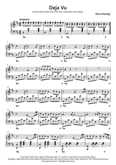 Deja Vu (arr. Thiago Dias)