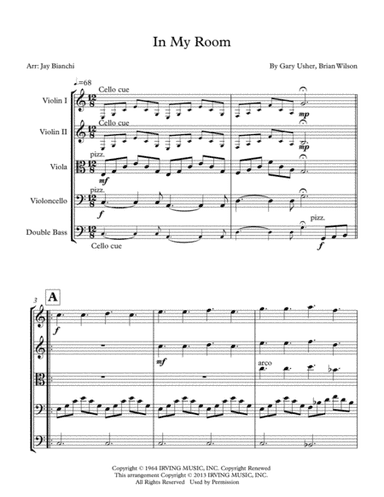 In My Room (arr. Jay Bianchi)