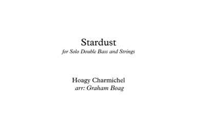 Stardust (arr. Graham Boag)