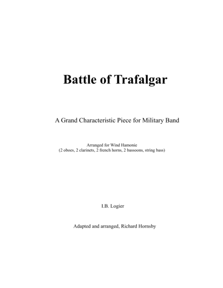 Battle of Trafalgar (arr. Richard Hornsby)