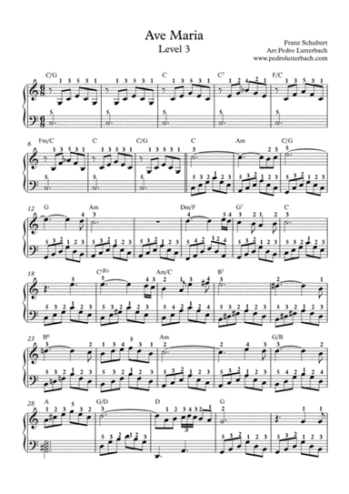 Ave Maria From Schubert (arr. Pedro Lutterbach)
