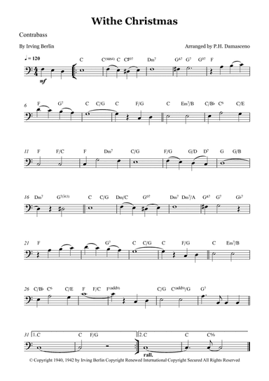 White Christmas (arr. P.H. Damasceno)