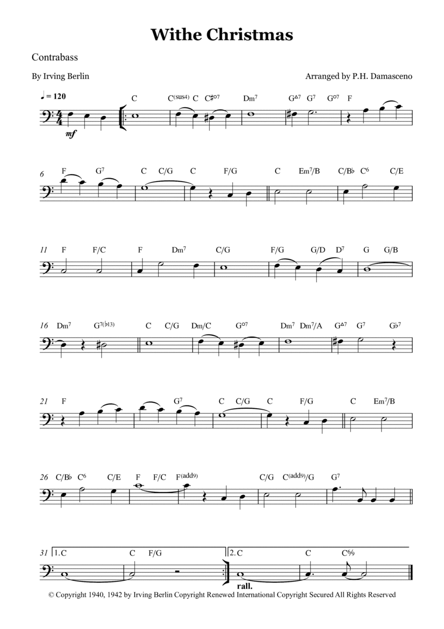 White Christmas (arr. P.H. Damasceno)