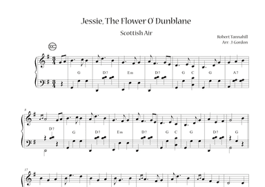 Jessie, The Flower O' Dunblane (arr. Julia Gordon)