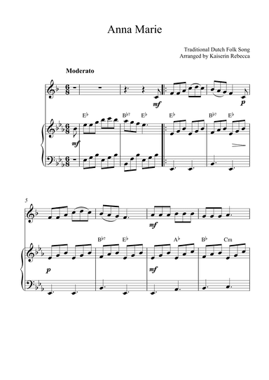 Anna Marie (arr. Kaiserin Rebecca)