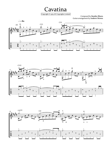 Cavatina (arr. Andrew Howes)