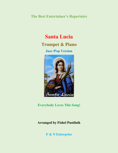 "Santa Lucia"-Piano Background for Trumpet and Piano (Jazz/Pop Version) (arr. Fishel Pustilnik)