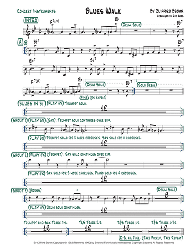 The Blues Walk (arr. Rob Ames)
