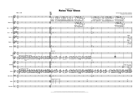 Raise Your Glass (arr. Daryl McKenzie)