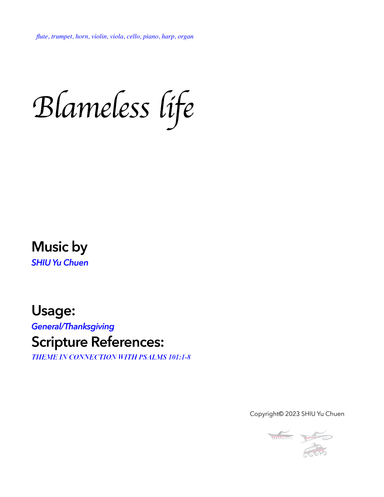 Blameless life