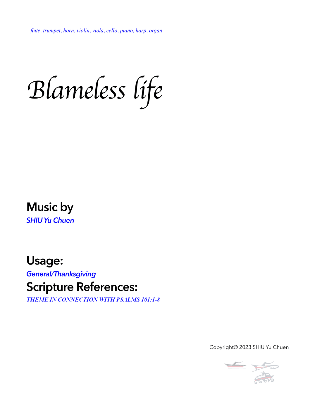 Blameless life