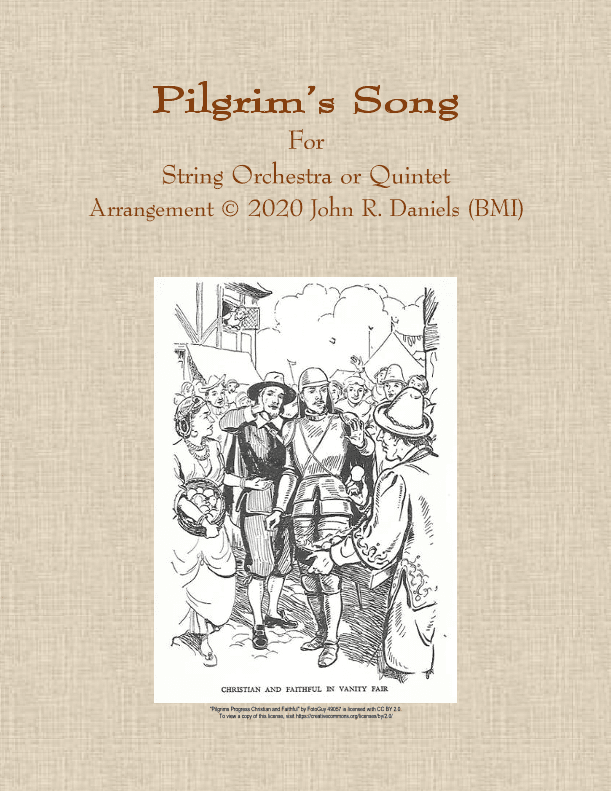 Pilgrim's Song (He Who Would Valiant Be) (arr. John R. Daniels)