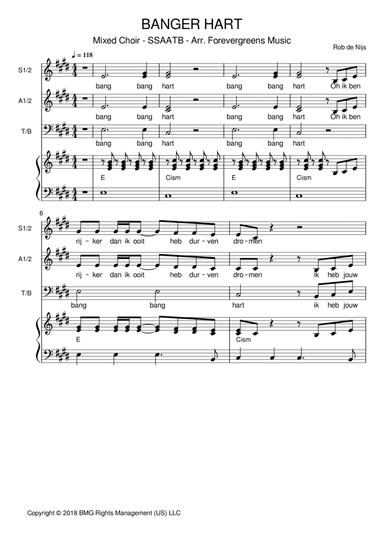 Banger Hart (arr. Paul Brandsma)