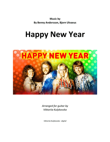 Happy New Year (arr. Viktoriia Kulykovska)