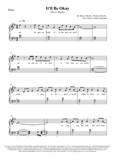 It'll Be Okay (arr. Wesley S. SIlva)