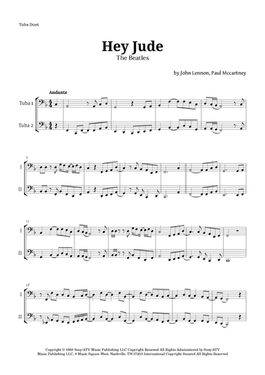 Hey Jude (arr. Langanho)