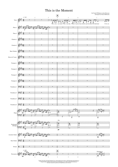This Is The Moment (arr. Daryl McKenzie)